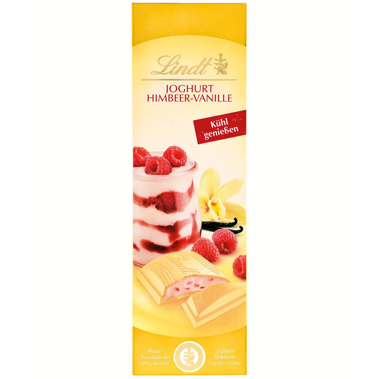 

Шоколад Lindt White Chocolate Joghurt Himbeer Vanille 100 g