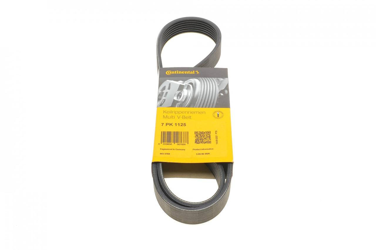

Ремень поликлиновый Contitech 7PK1125 7 рёбер 1125 мм (Renault Nissan)