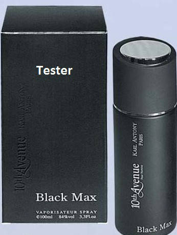 

Мужская туалетная вода 10 av. black max 100 ml test