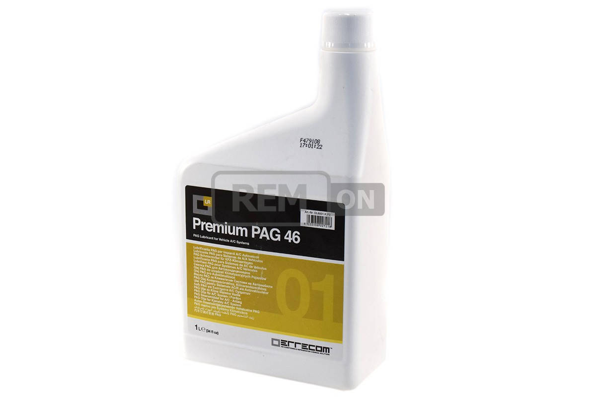 

Масло Errecom Premium PAG 46 (1л.)