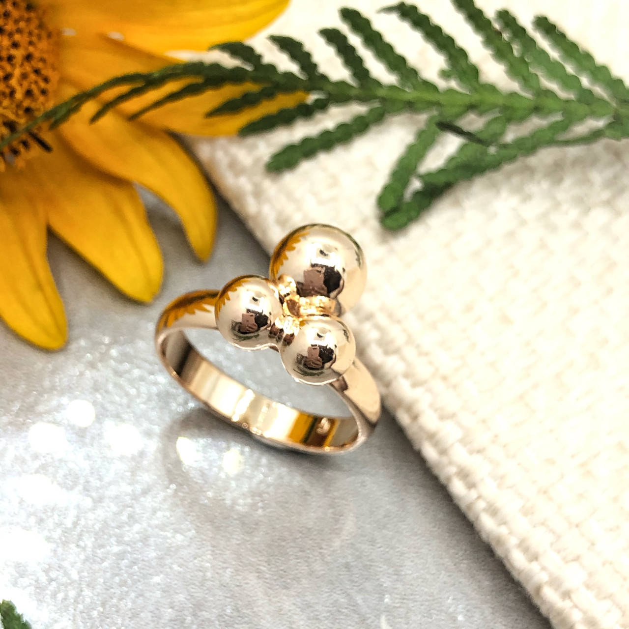 

Кольцо VR 1389, размер 17,5 позолота РО