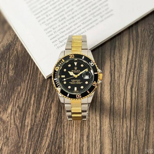 

Часы наручные Rolex Submariner 2128 Quarts Silver-Gold-Black