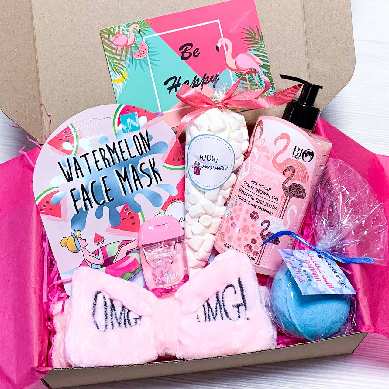 

Подарочный бокс для девочки девушки WOW BOXES "Girl Box №8"
