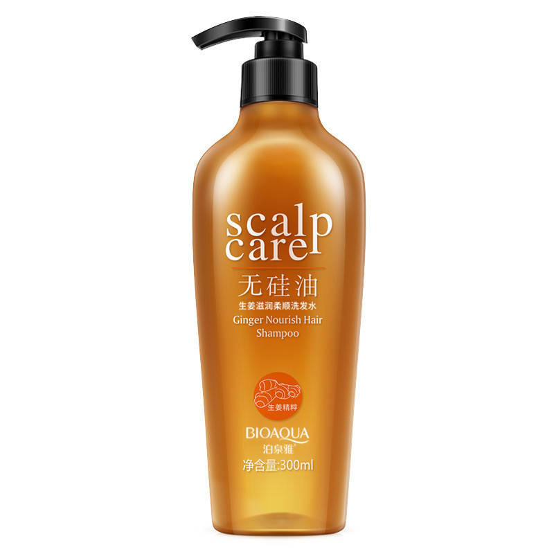 

Шампунь с имбирем без силикона Bioaqua Scalp Care Ginger Nourish Hair Shampoo, 300мл