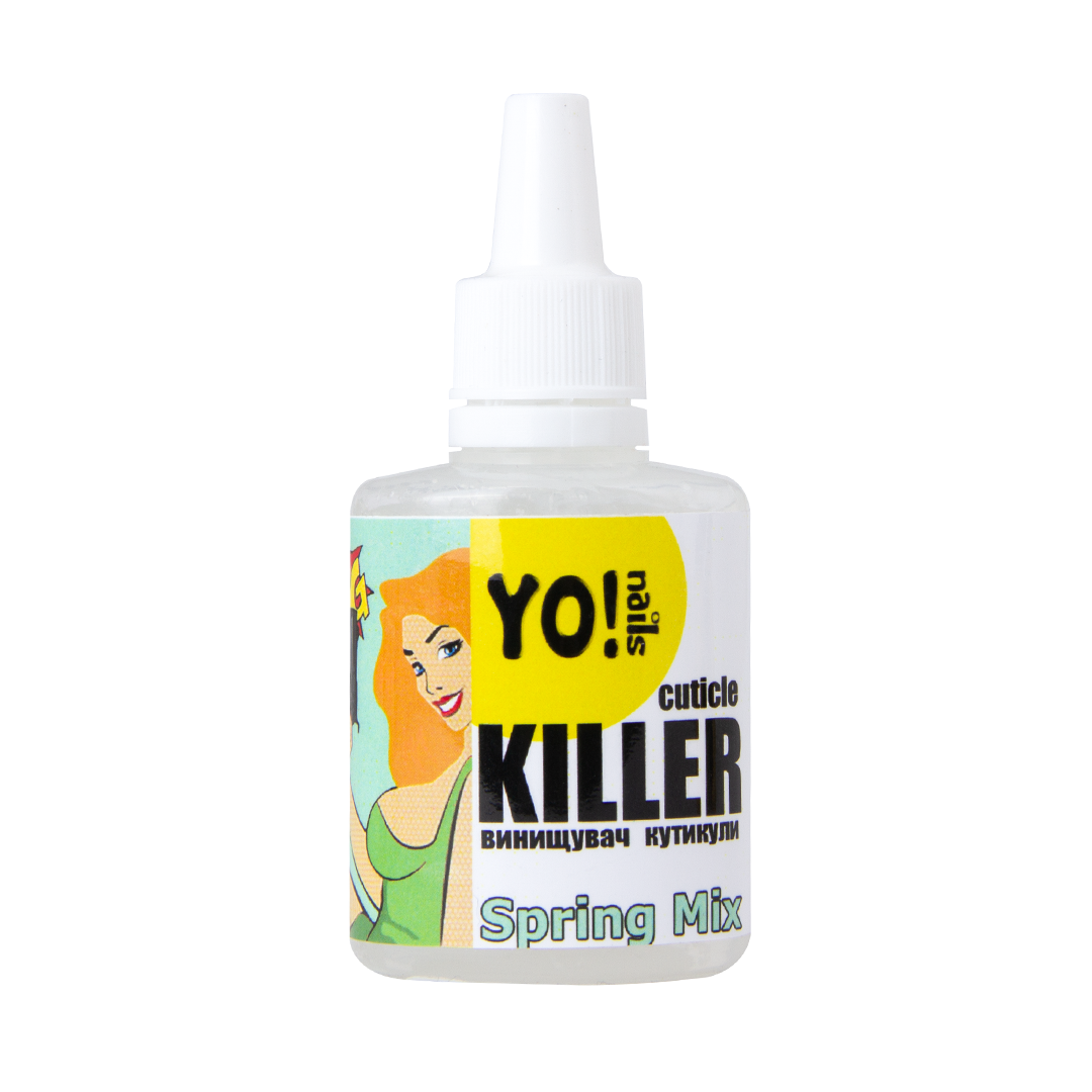 

Yo!Nails Сuticle Killer Spring Mix - ремувер для кутикулы, 30 мл