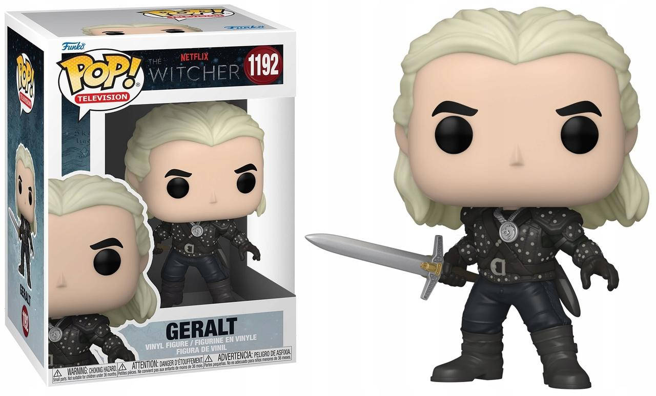 

Фигурка Funko Pop Фанко Поп Ведьмак Геральт The Witcher Geralt 10 см Serial W G 1192