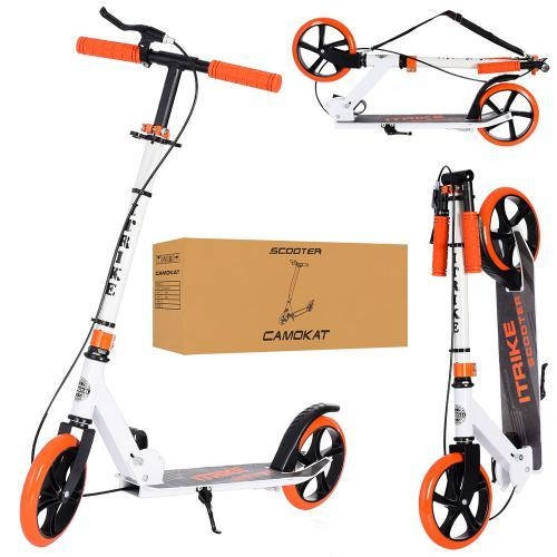 

*Самокат Itrike для детей и взрослых с ручным тормозом арт. 2-051-WOR