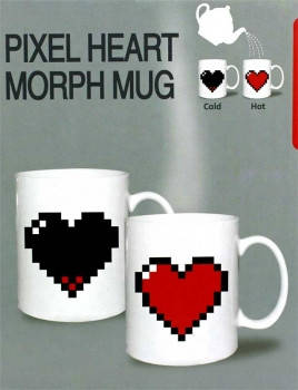 

Чашка-хамелеон Like сердце, Белый