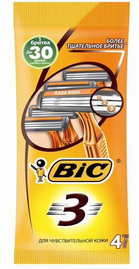

Станок для бритья BIC sensitive 3 (4шт)
