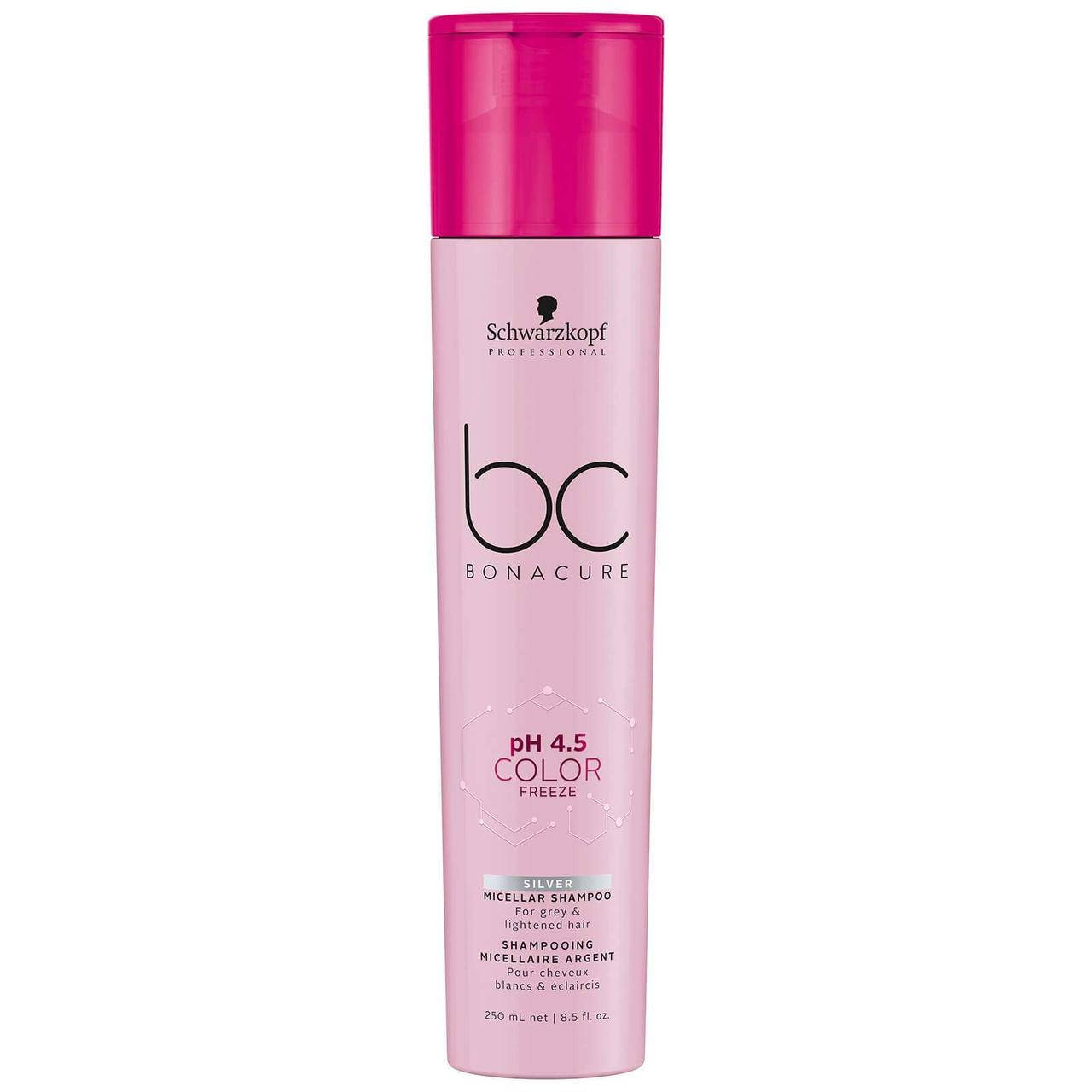 

Шампунь для придания серебристого оттенка Bonacure Color Freeze Silver Shampoo, 250 мл.