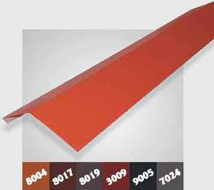 

Капельник окончание свеса алюминий (карнизная планка) Черный