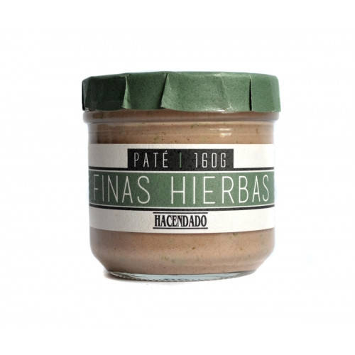 

Паштет с травами Hacendado Pate Finas Hierbas БЕЗ ГЛЮТЕНА, 160 г