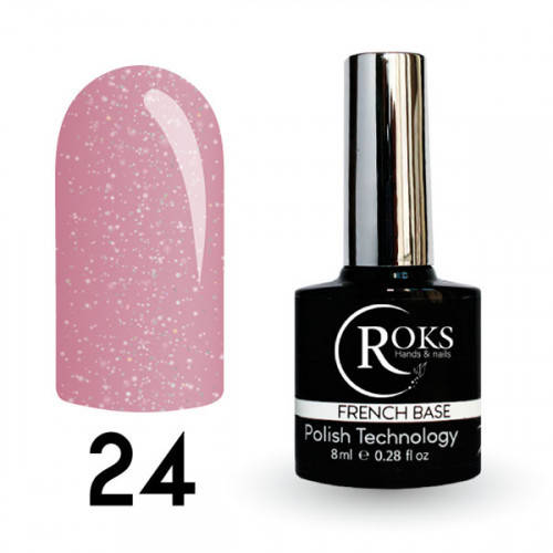 

Базове покриття ROKS Rubber Base French №24 8 мл