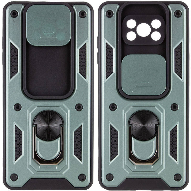 

Ударопрочный чехол Camshield Serge Ring for Magnet для Xiaomi Poco X3 NFC / Poco X3 Pro