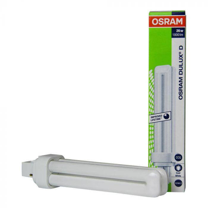 

Лампа люмінесцентна Osram Dulux D 26W/840 G24d-3