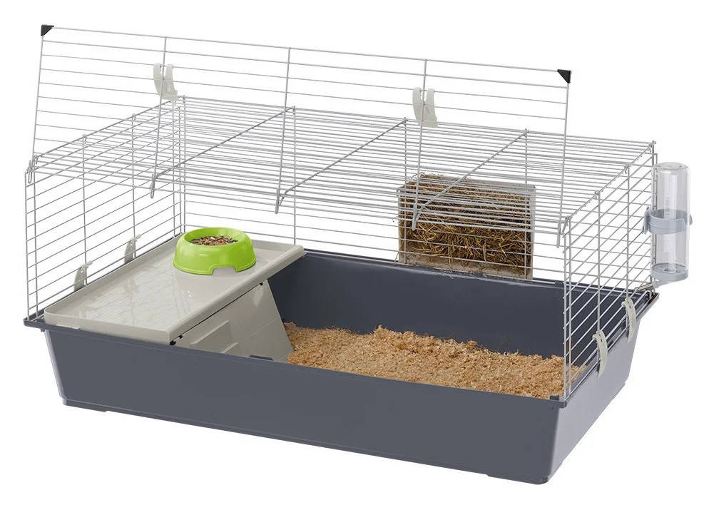 

Клетка для кроликов и морских свинок Ferplast Rabbit 100 (Ферпласт Реббит 100), Серый