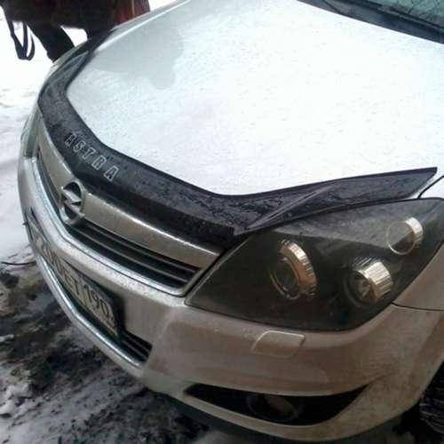 

Дефлектор капота мухобойка Опель Астра Н Opel Astra H 04-10 ВТ