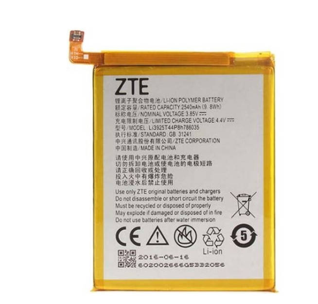 

Аккумулятор ZTE Blade A910 / Blade V7 / Blade S7 / Blade T920 / Li3925T44P8h7886035 (2540mAh)