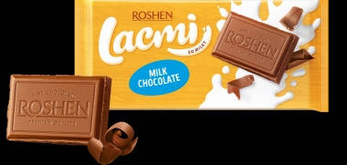 

Шоколад Lacmi молочний Рошен Roshen 90г
