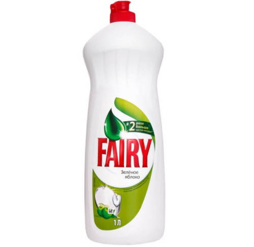 

Fairy "Зеленое яблоко" средство для мытья посуды , 1000 мл