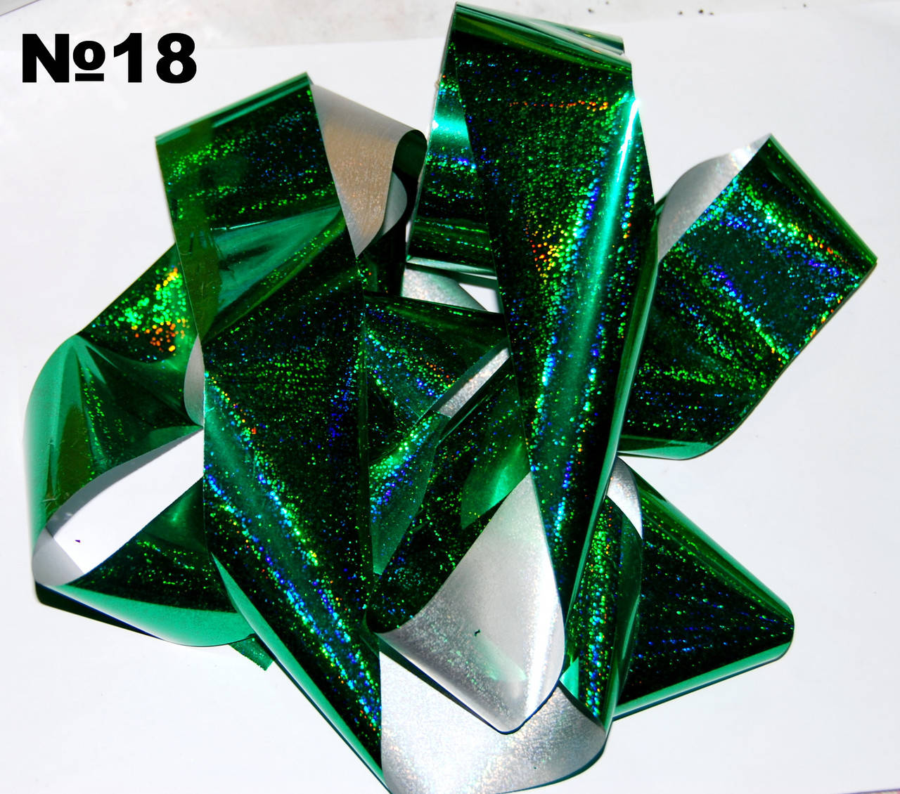 

Фольга зеленая голографическая №18 (1м)