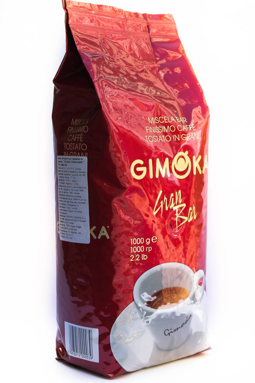 

Кофе в зернах Gimoka Gran Bar 1 кг (237)