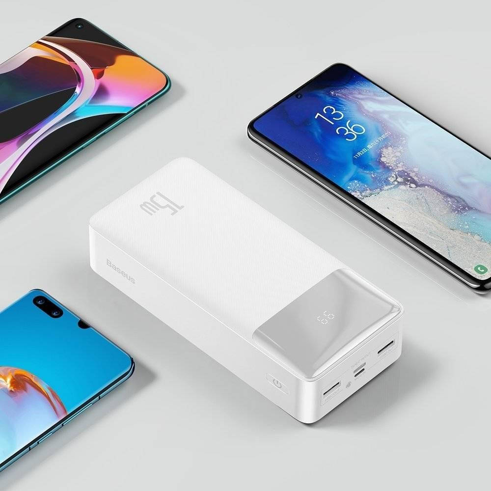 

PowerBank с быстрой зарядкой BASEUS Bipow Digital Display 30000 mAh