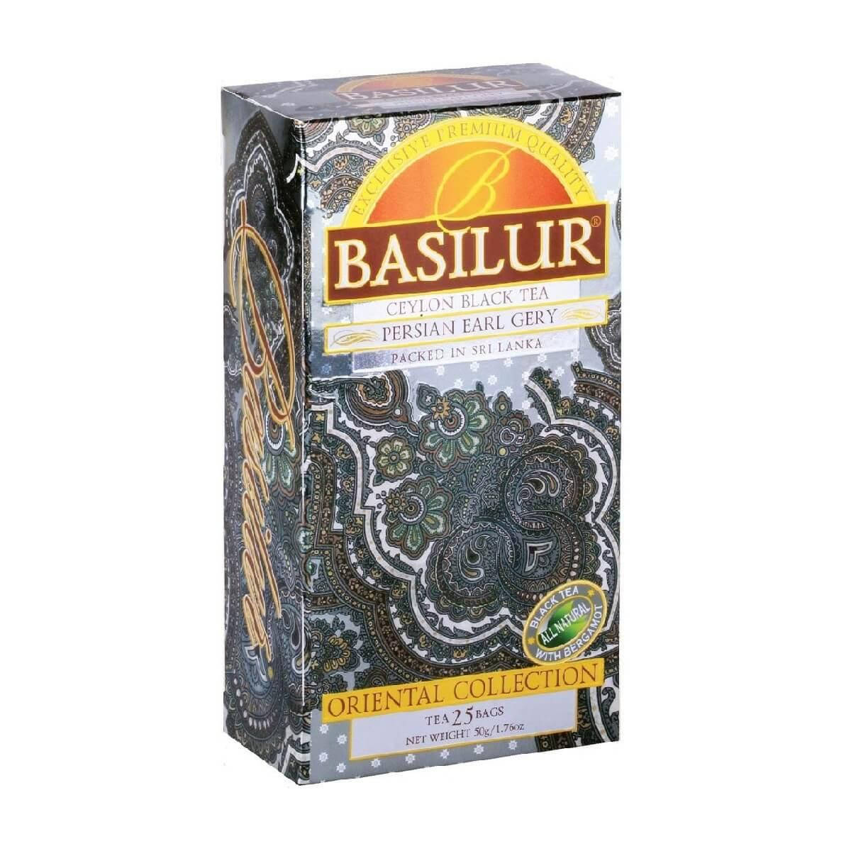 

Чай черный Basilur Восточная коллекция Персидский Граф Грей пакетированый 25*2г