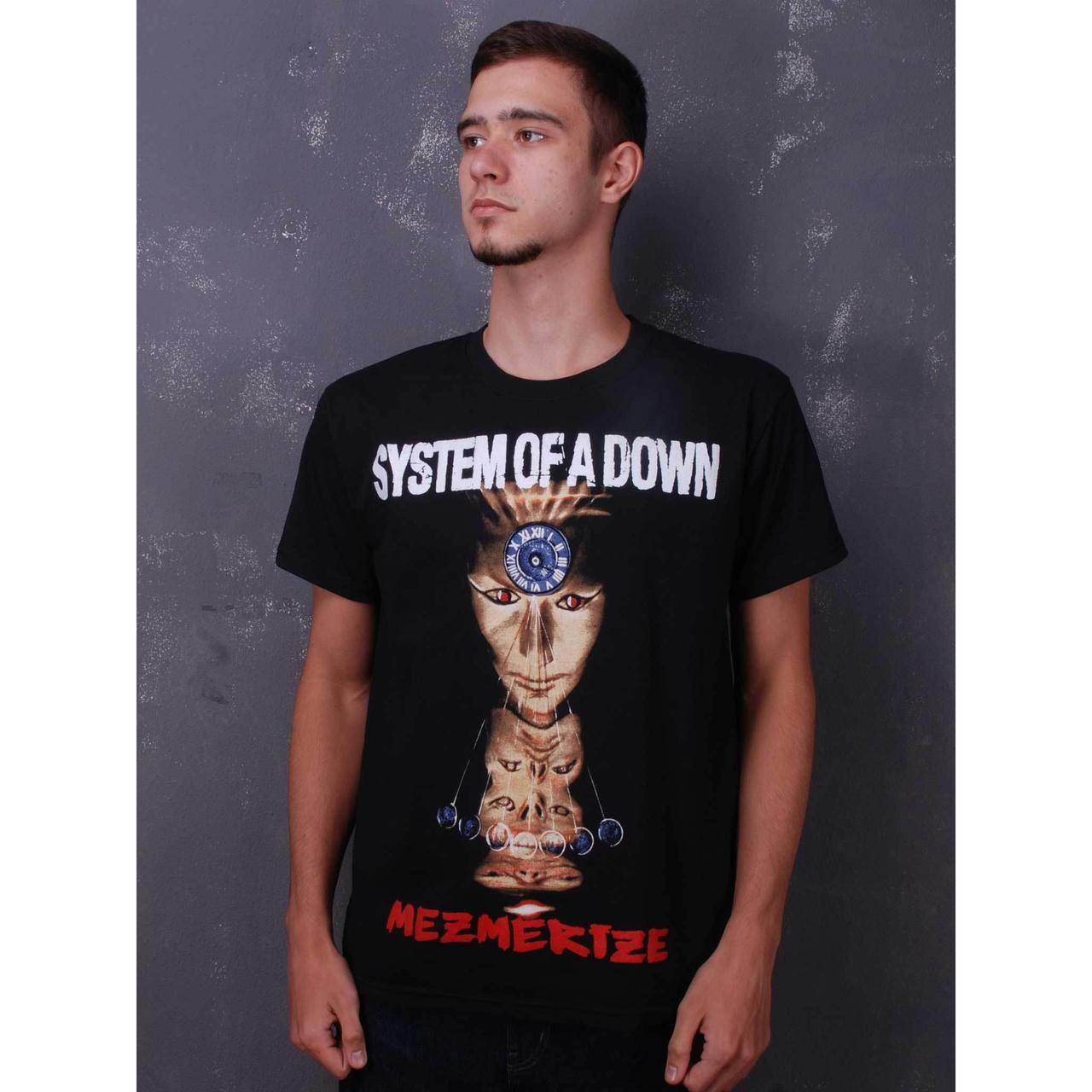 

Футболка мужская System Of A Down - Mezmerize (FOTL) чёрная, Размер XL