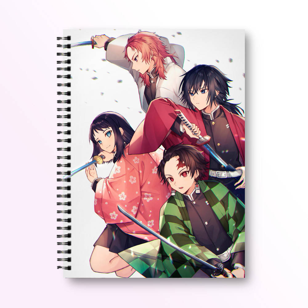 

Блокнот А5 Клинок, рассекающий демонов 01