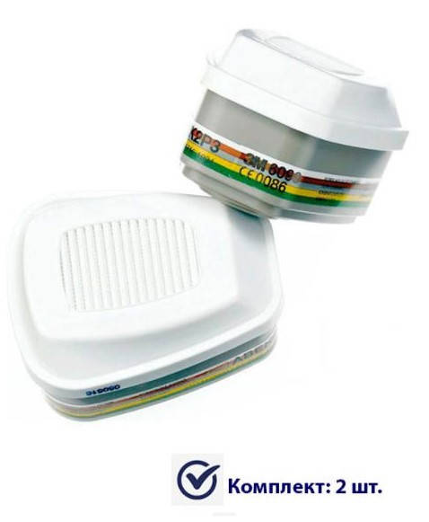 

Фильтр 3M™ 6099 A2B2E2K2HgP3 R + формальдегид