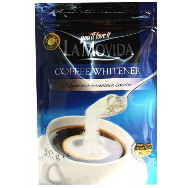 

Сухие сливки La movida Coffee Whitener, 200 г