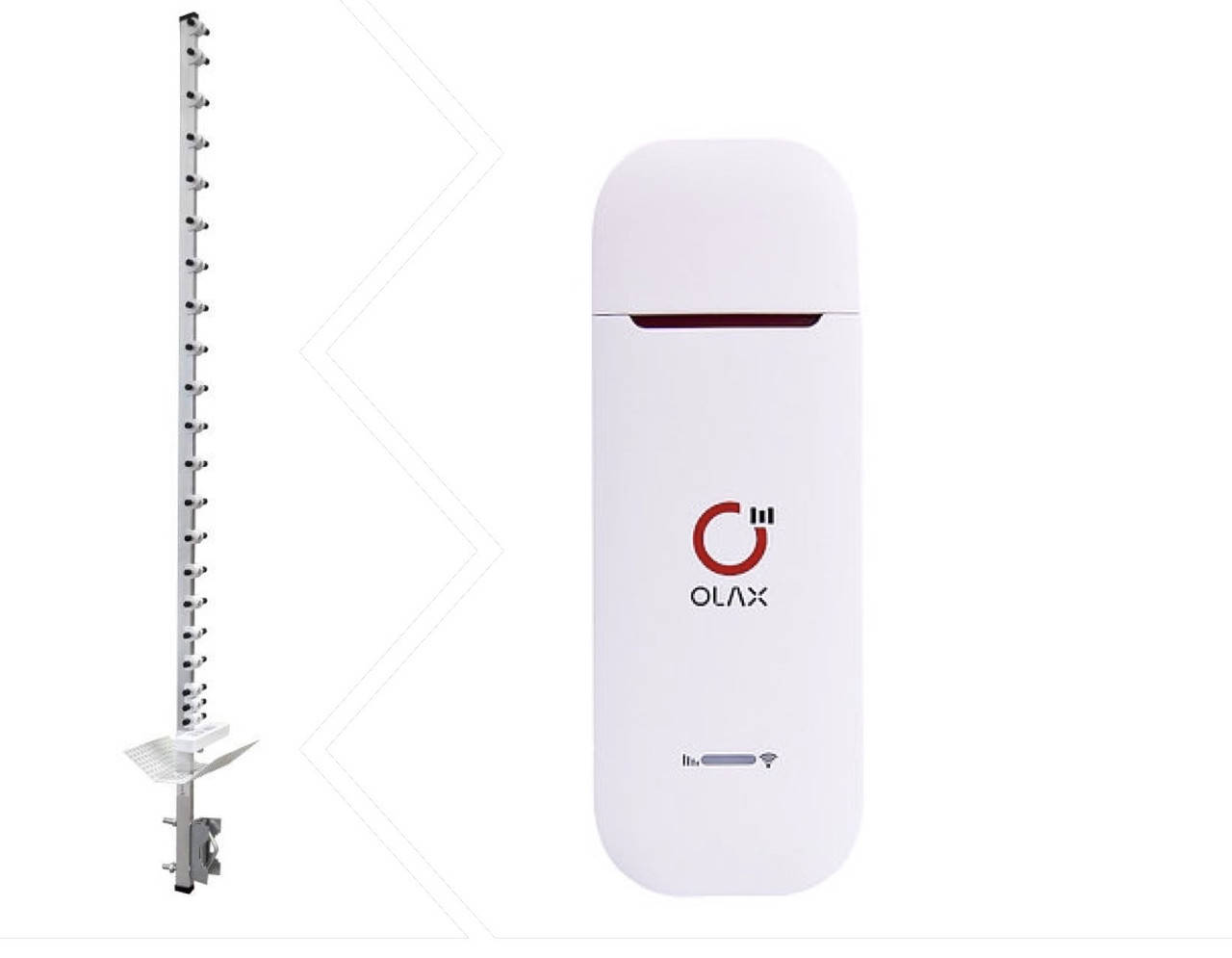 

Olax U90H роутер 3G/4G/LTE + антенна "СТРЕЛА" Rnet 21дб + переходники кабель