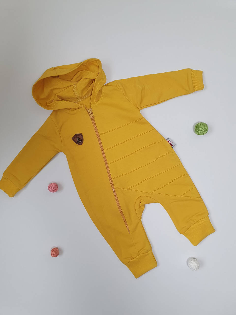 

Ромпер человечек комбинезон на мальчика хлопок весна лето 74см