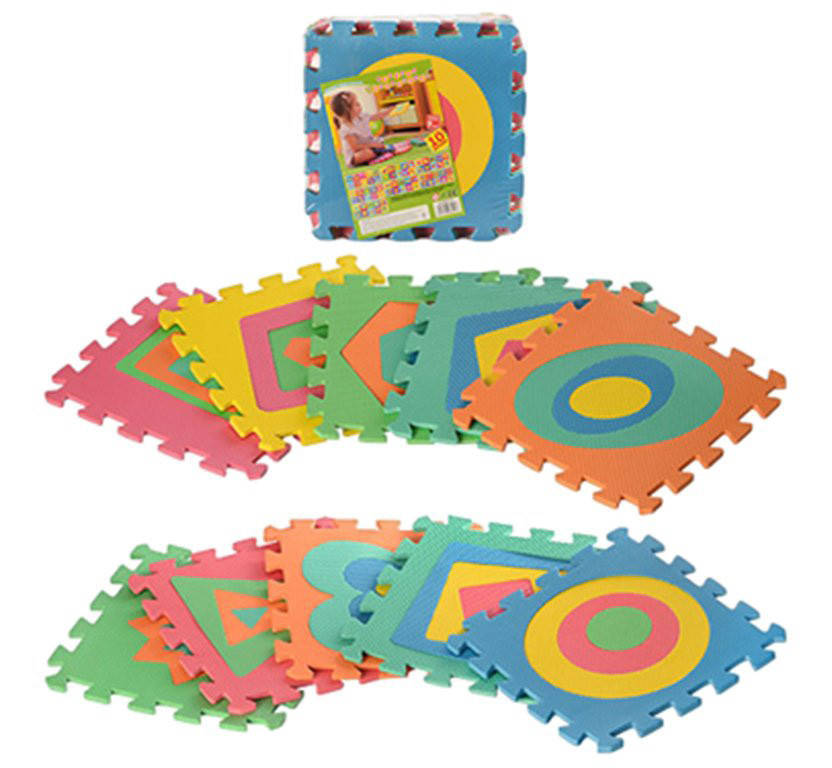 

Коврик пазл EVA Геометрические фигуры