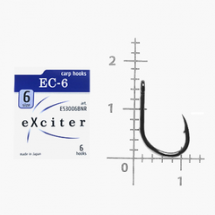 

Крючок eXciter model EC - 6 № 6 (6 hooks)