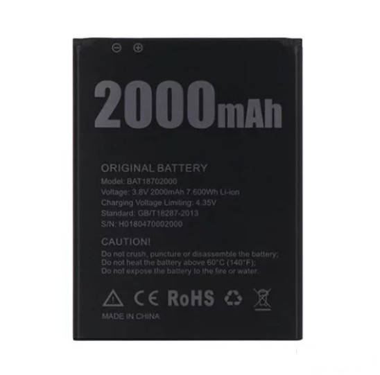 

Аккумулятор Doogee BAT18702000 | Doogee X50