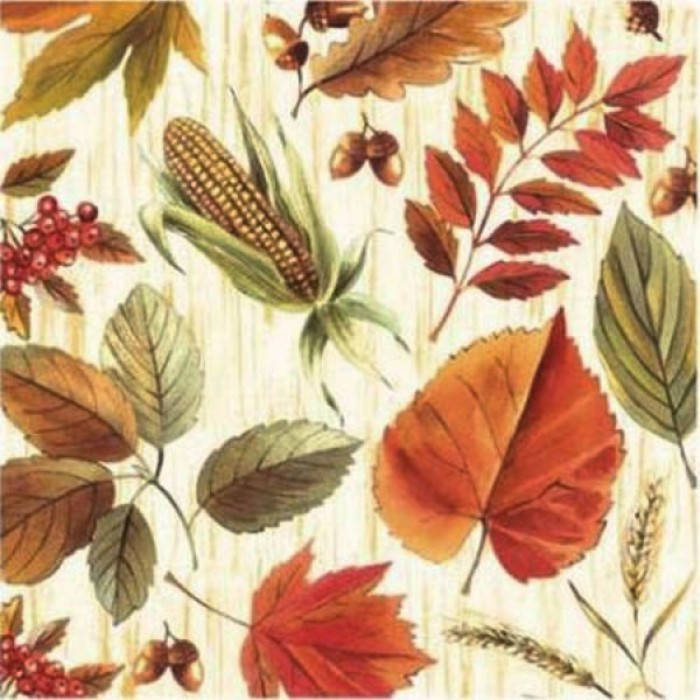 

Салфетки для декупажа "Время собирать урожай" 33*33 см №360