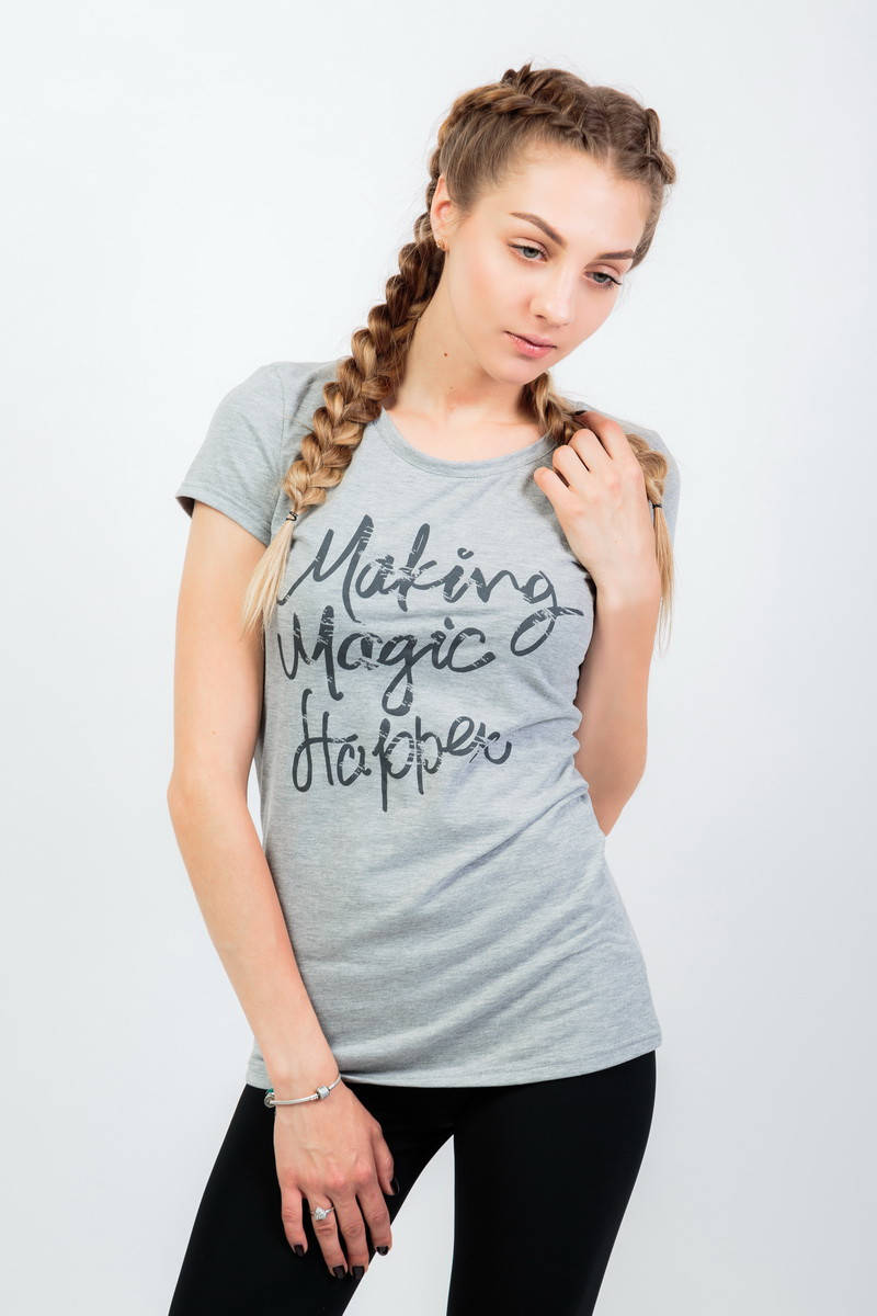 

Футболка женская "Magic" L, Меланж