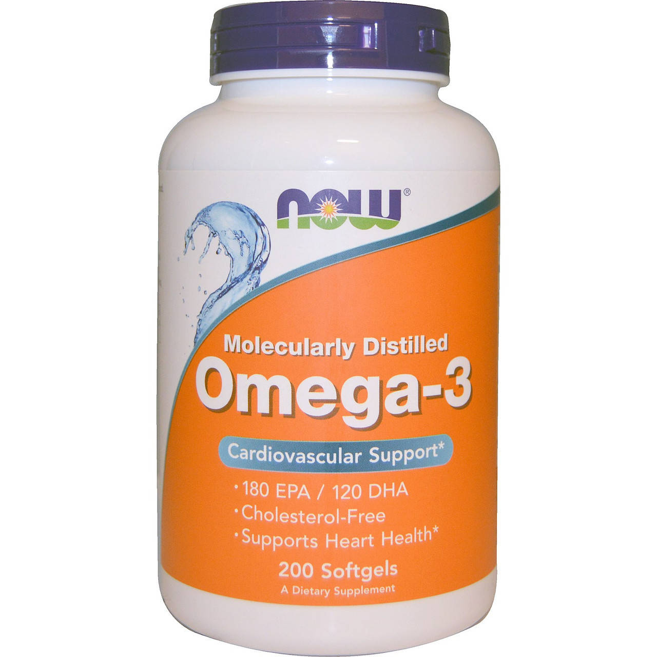 

Рыбий жир NOW Foods Omega-3 200 softgels
