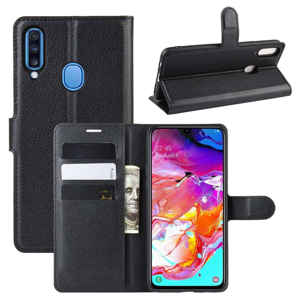 

Чехол-книжка Litchie Wallet для Samsung A207 Galaxy A20s Black, Черный