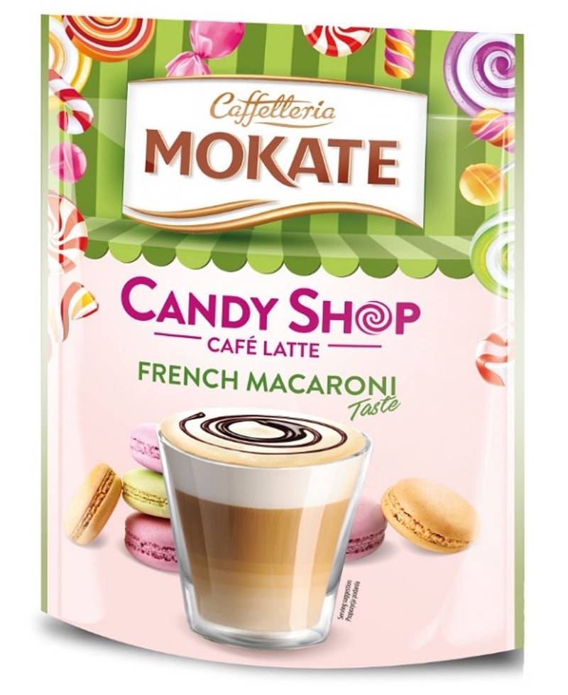 

Капучино растворимый МОКАТЕ Candy Shop French Macaroni 110 г