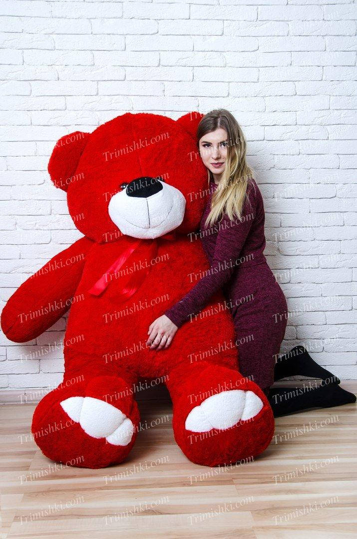 

Мишка Ветли 200 см Красный
