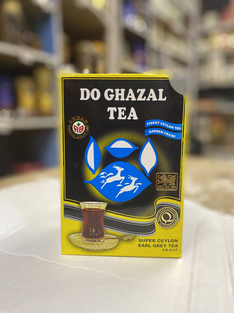 

Чай с бергамотом Akbar Do Ghazal Super Ceylon Earl Grey 500 г