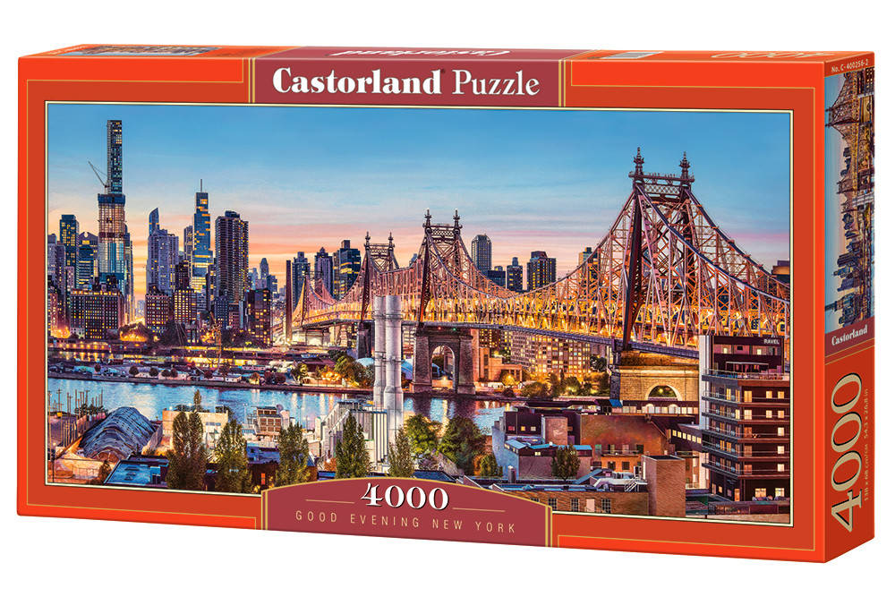 

Пазл 4000 эл. "Castorland" (Польша) / Вечер в Нью-Йорке