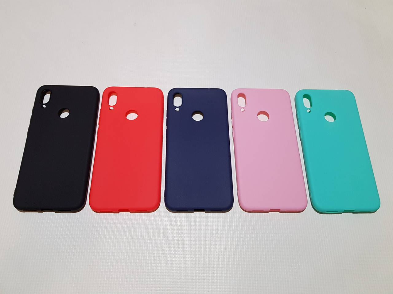 

Цветной TPU чехол для Xiaomi Redmi Note 7 / Note 7 Pro, Разные цвета