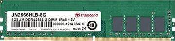 

Память для настольных компьютеров Transcend 8 GB DDR4 2666 MHz JetRam (JM2666HLG-8G)
