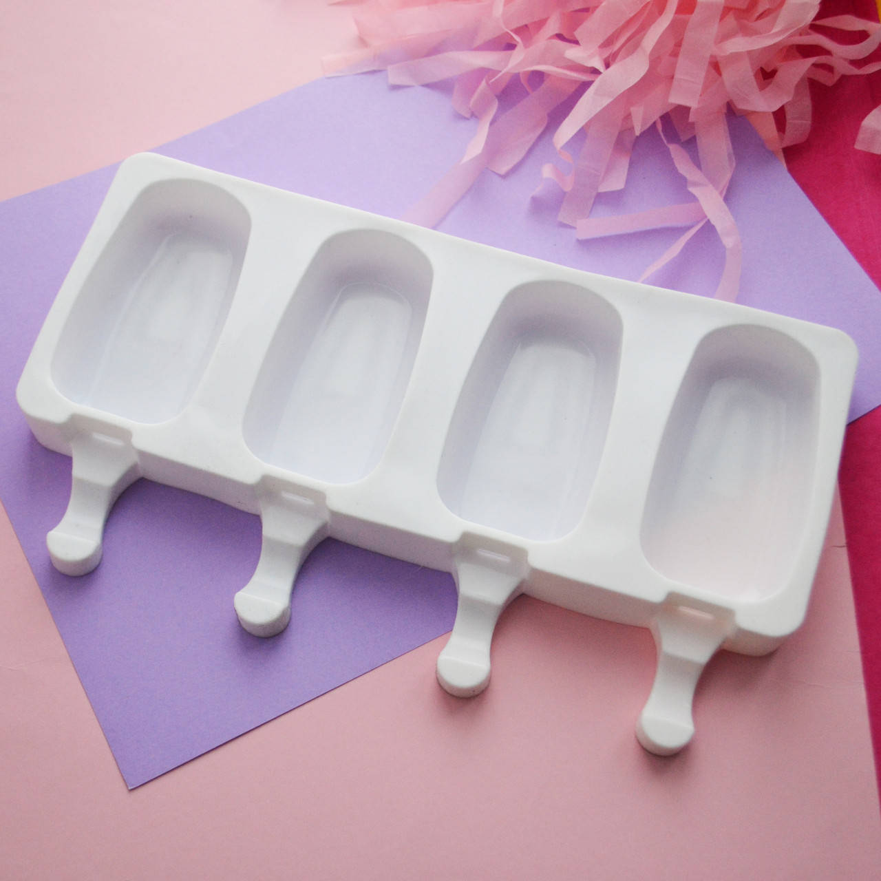 

Форма "Эскимо" на 4 шт. (без палочек)