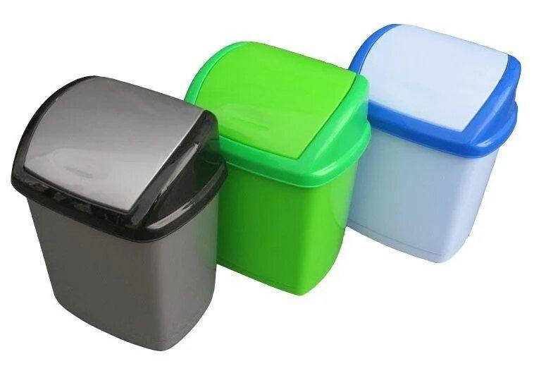 

Ведро для мусора "Горизонт" 16Л., Разные цвета