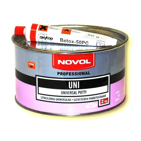 

Универсальная шпатлевка NOVOL UNI 2кг (арт.1105)